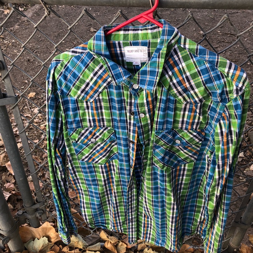 Warp & Weft Xl pearlsnap